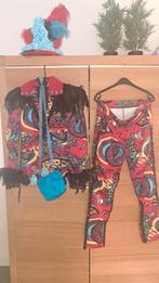 *Compleet Carnavalspak* maat M Jas hoed broek accessoires, Maat 38/40 (M), Carnaval, Ophalen of Verzenden, Zo goed als nieuw