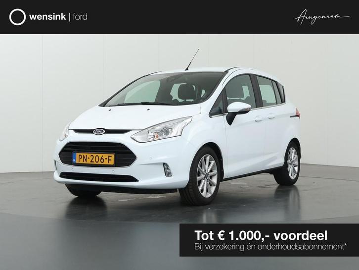 Ford B-Max 1.0 EcoBoost Titanium | Navigatie | Parkeercanera, Auto's, Ford, Bedrijf, Te koop, B-Max, ABS, Airbags, Airconditioning