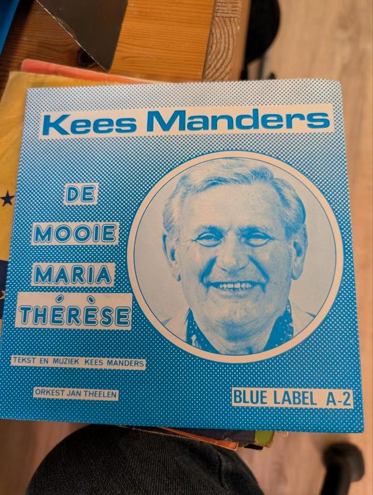2 singles Kees Manders, Cd's en Dvd's, Vinyl Singles, Zo goed als nieuw, Ophalen of Verzenden