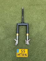 Zip uk style voorvork professioneel omgelast, Ophalen of Verzenden