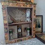 Antiek vitrine kastje in Victoriaanse stijl, Antiek en Kunst, Ophalen