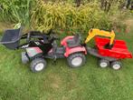 Speelgoed Tractor met Aanhanger en Graafmachine, Ophalen, Gebruikt, Overige typen