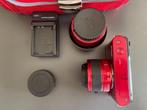 Nikon 1 J1 Red (Great Condition) – With 10–30mm & 30–110mm L, Ophalen, Gebruikt, Compact, Nikon