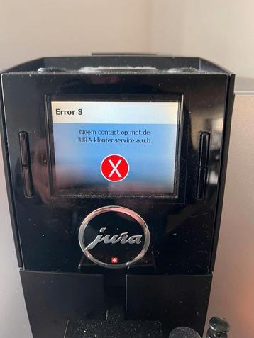 Verkoop, reparatie en onderhoud van Jura koffiemachines  beschikbaar voor biedingen