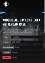 2 x Rotterdam Rave Kobosil Al Day Long, Tickets en Kaartjes, Twee personen