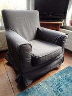 Ektorp stoel (Ikea) met grijze hoes - gratis afhalen, Huis en Inrichting, Fauteuils, Gebruikt, Stof, Ophalen of Verzenden