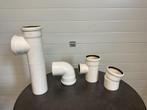 Rehau Raupiano pp polypropyleen koppelstukken 110mm, Doe-het-zelf en Verbouw, Buizen en Afvoer, Bochten, Pvc, Ophalen of Verzenden
