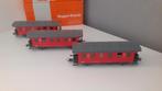 roco 54227 rood rijtuig h0 3 stuks + ovp, Gelijkstroom, Wagon, Ophalen of Verzenden, Zo goed als nieuw
