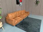 GRATIS LEVERING Vijfzits Bank Cognac 280x80 REFURBISHED, Huis en Inrichting, Banken | Bankstellen, 250 tot 300 cm, Stof, 75 tot 100 cm
