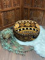 Vloerkussen / Loungekussen / Meditatie kussen / 40x20cm, Huis en Inrichting, Bruin, ., Rond, Nieuw