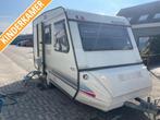 Adria Linea 4270 TD 1994; treinzit stapelbed; tent luifel, Caravans en Kamperen, Caravans, Bedrijf, Treinzit, Adria, 4 tot 5 meter