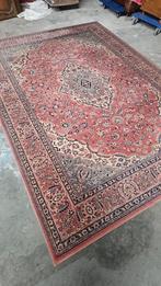 Prachtig groot vintage oud roze Perzisch tapijt 300x200!, Huis en Inrichting, Perzisch, 200 cm of meer, Ophalen of Verzenden, Zo goed als nieuw