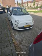 Fiat 500 Cabrio TwinAir turbo automaat Lo, Auto's, Beige, Cabriolet, Wit, 26 km/l