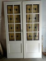 En-suite glasinlood deuren    Glas in lood schuifdeuren, Doe-het-zelf en Verbouw, Deuren en Horren, Ophalen, Binnendeur, Schuifdeur
