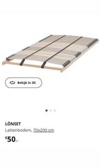 2 st Ikea lattenbodem Lönset 70x200, Nieuw, Eenpersoons, Ophalen