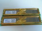 OCZ pc2. 6400 -1gb. X2 stuks, Computers en Software, RAM geheugen, 1 GB of minder, Ophalen of Verzenden, Zo goed als nieuw, DDR2