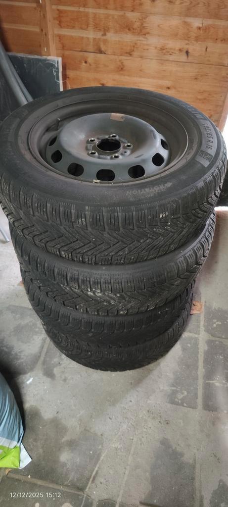 Michelin 195  / 65  R15 winter banden, Auto diversen, Autosport-onderdelen, Gebruikt, Ophalen