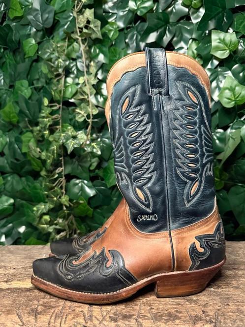 geweldig gave laarzen van Sancho maat 37, Kleding | Dames, Schoenen, Zo goed als nieuw, Hoge laarzen, Blauw, Ophalen of Verzenden