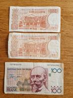 Belgische Francs Biljetten, Ophalen of Verzenden