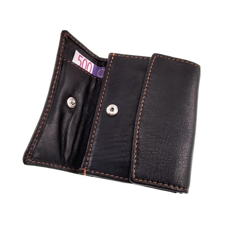 Compacte Portemonnee Unisex Zachte Zwarte Leren Portemonnee, Overige merken, Birgitta-Gracht 33, 6465 EL Kerkrade, Nederland, Verzenden