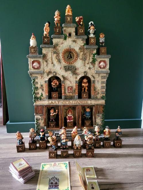 Efteling Laaf Companije I, Alfabet, COMPLEET met certificaat, Verzamelen, Complete verzamelingen en Collecties, Ophalen of Verzenden