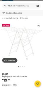 IKEA droogrek | IKEA drying rack, Ophalen, Wasrek