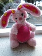 Roze konijn van Hema magneetjes in handen meet ca 34 cm, Ophalen of Verzenden, Zo goed als nieuw, Konijn