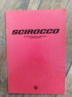 Volkswagen Scirocco brochure 1976, Volkswagen, Ophalen of Verzenden, Zo goed als nieuw, Volkswagen