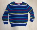 H&H fijngebreide trui kobalt blauw met strepen 110-116, Trui of Vest, H&M, Nieuw, Ophalen of Verzenden