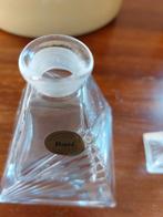 Christallen flesje, Antiek en Kunst, Antiek | Glas en Kristal, Ophalen of Verzenden