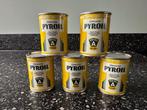 5 PYROIL blikjes. NOS. 3 fluis ounces. Ongeopend blik., Ophalen of Verzenden, Gebruikt, Overige typen