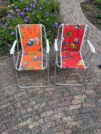 Retro kinder campingstoeltjes, Caravans en Kamperen, Kampeermeubelen, Ophalen, Gebruikt, Campingstoel