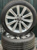 17” Vw Passat / Golf Salamanca velgen 5x112 met zomerbanden, Auto-onderdelen, Banden en Velgen, Ophalen, Gebruikt, Banden en Velgen