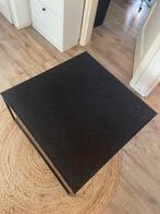 Te koop: zwarte visgraat salontafel vierkant, Huis en Inrichting, Ophalen, Gebruikt, 50 tot 100 cm, Vierkant