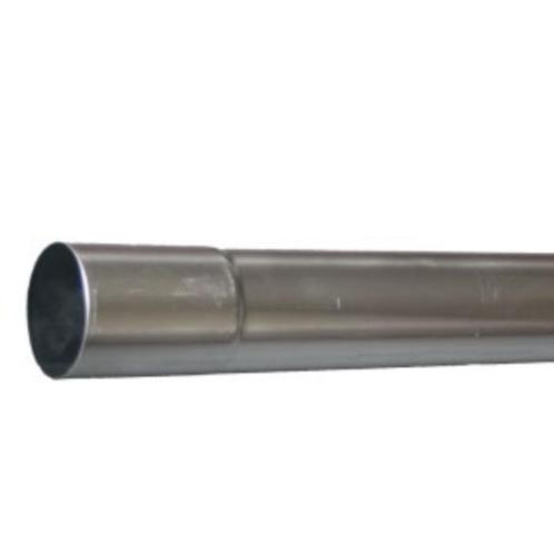 Zinken regenpijp ø80mm     VANKOPERTOTZINK, Doe-het-zelf en Verbouw, Buizen en Afvoer, Nieuw, Afvoer, Zink, 60 tot 80 mm, Ophalen of Verzenden