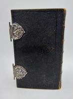 Bijbel met zilveren sloten, Schoonhoven, 1878, Verzenden, Bijbel