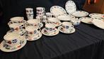 Boch boerenbont servies 34 delig, Antiek en Kunst, Antiek | Servies compleet, Ophalen of Verzenden
