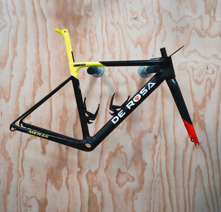 DeRosa Merak 46 Carbon Frameset Gebruikt, Fietsen en Brommers, Fietsonderdelen, Racefiets, Frame, Ophalen of Verzenden