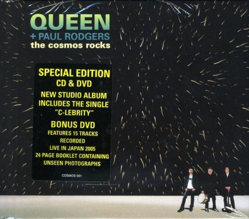 Queen & Paul Rodgers - The Cosmos Rocks (CD + DVD) Nieuw, Cd's en Dvd's, Cd's | Rock, Nieuw in verpakking, Poprock, Ophalen