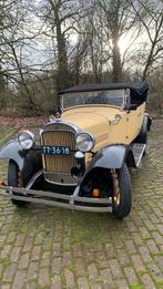 Oldtimer, Auto's, Beige, Overige kleuren, Cabriolet, Leder