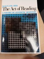 The act of reading; a theory of aesthetic response, Verzenden, Zo goed als nieuw, Wolfgang Iser