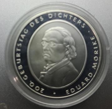 Duitsland, 10 Euro 2004 - zilver Proof beschikbaar voor biedingen