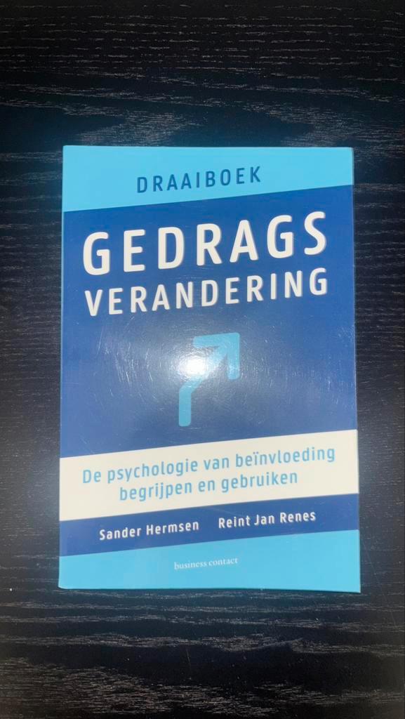 Gedragsverandering, Boeken, Studieboeken en Cursussen, Gelezen, Ophalen of Verzenden