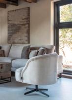 Ronde fauteuil op draaipoot, Ophalen, Nieuw