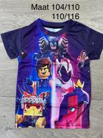 Lego Movie shirt - maat 104/110 en 110/116, Kinderen en Baby's, Kinderkleding | Maat 110, Nieuw, Jongen of Meisje, Ophalen of Verzenden