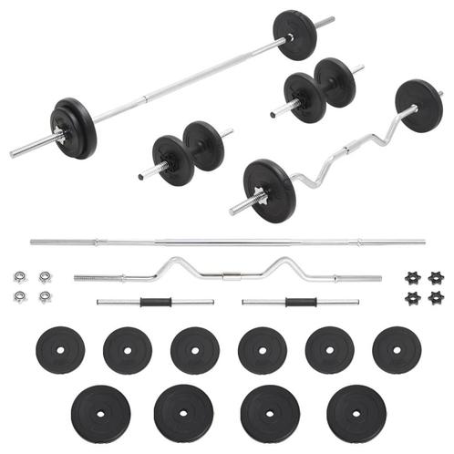 Halterset 30 kg, Sport en Fitness, Schietsport-accessoires, Nieuw, Ophalen of Verzenden