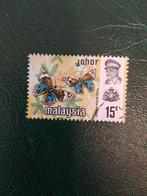 Maleisie vlinders, Verzenden, Gestempeld, Oost-Azië