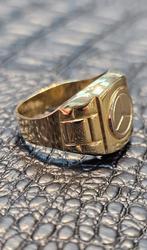 Mercedes heren ring 14karaat goud, Heer, Nieuw, Ophalen of Verzenden, Goud