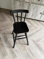 Ikea Zwarte Houten Stoel, Ophalen, Gebruikt, Zwart, Eén