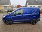 Ford Transit Courier 1.6 TDCi, airco, trekhaak, zijdeur, lmv, Auto's, Voorwielaandrijving, Euro 5, Stof, Zwart